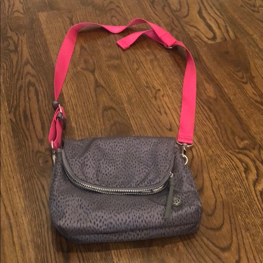 Lulu lemon over the shoulder bag!